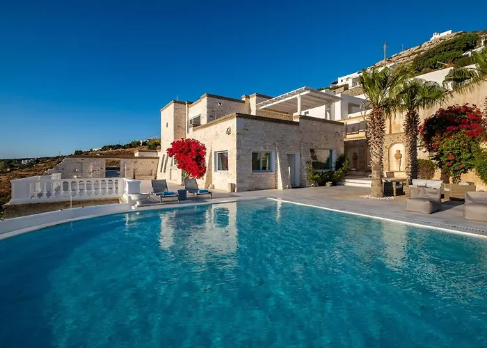 Luxury Aethra -island Living Paros- Villa Sotires